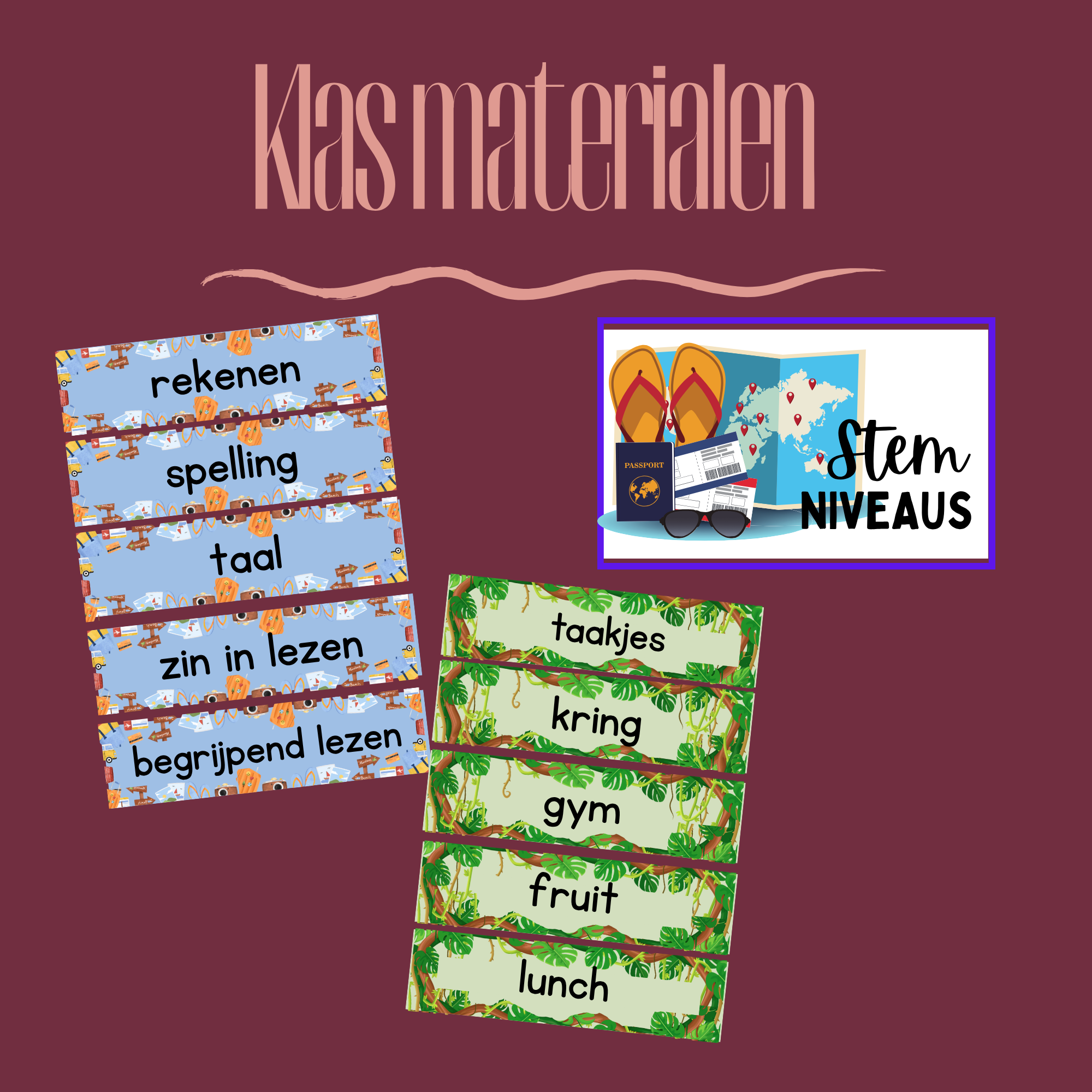 Materialen klas