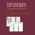 Brochure tafels