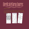 Brochure deeltafels